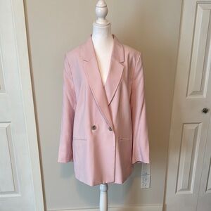Elegant Pink Women's Blazer